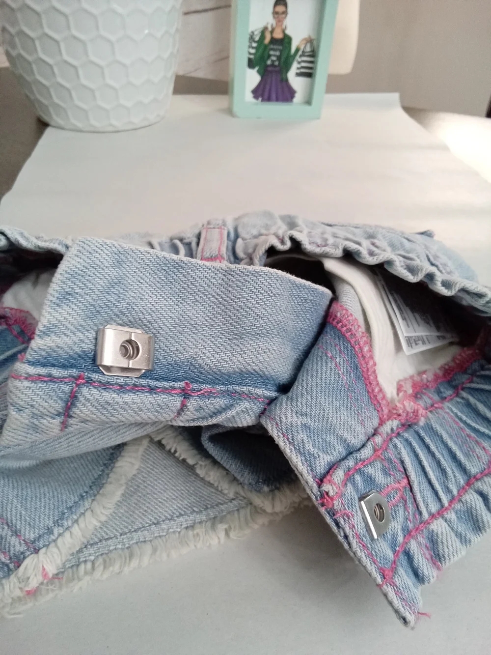 GAP Baby Girls Embroidered Denim Shorts Size 3Y NWT